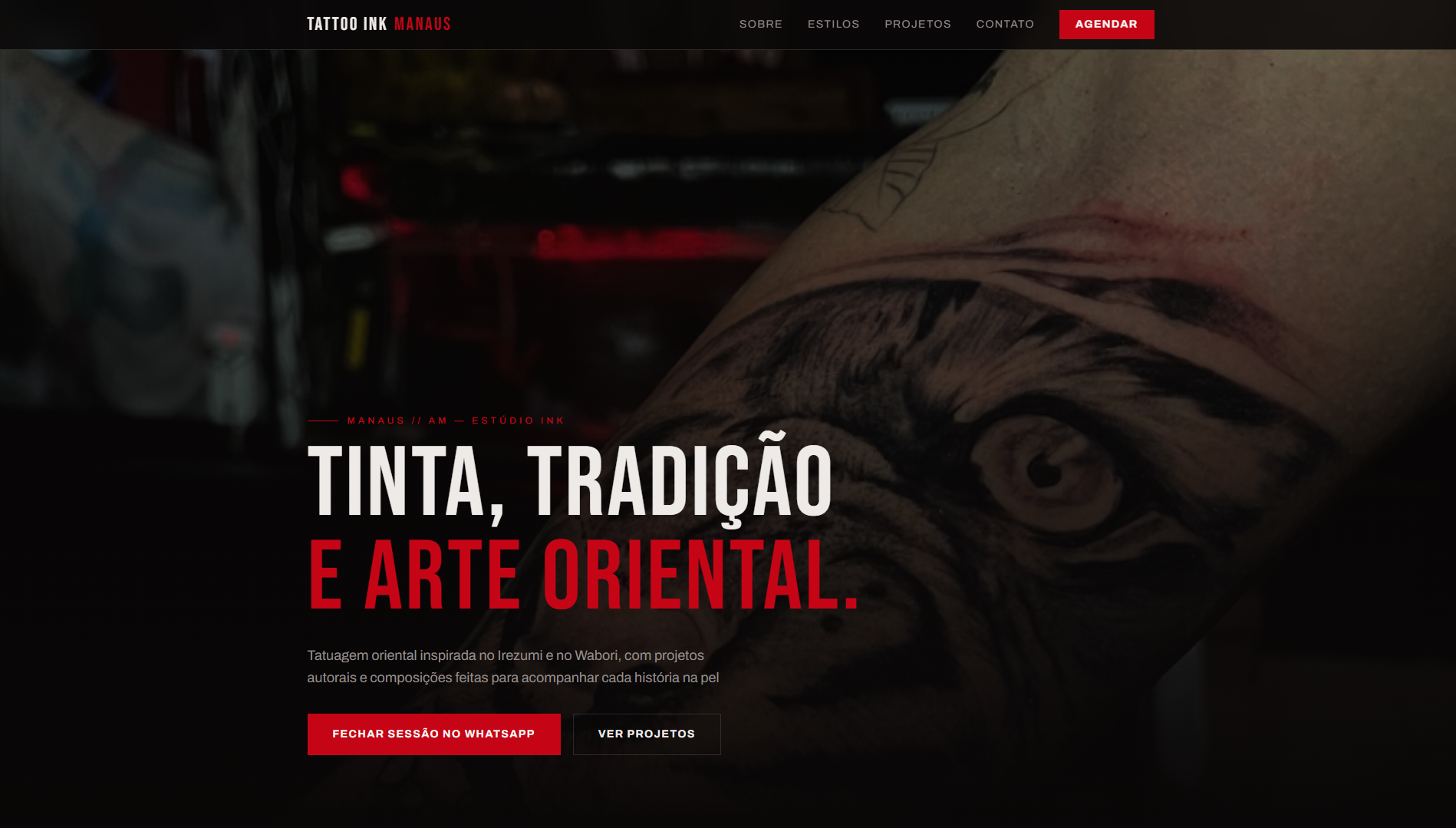 Imagem 1 do projeto Tatto Ink Manaus