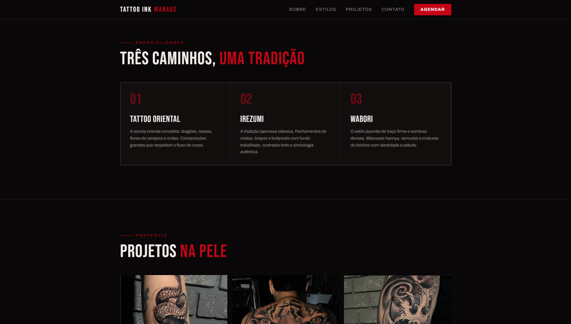 Imagem 2 do projeto Tatto Ink Manaus